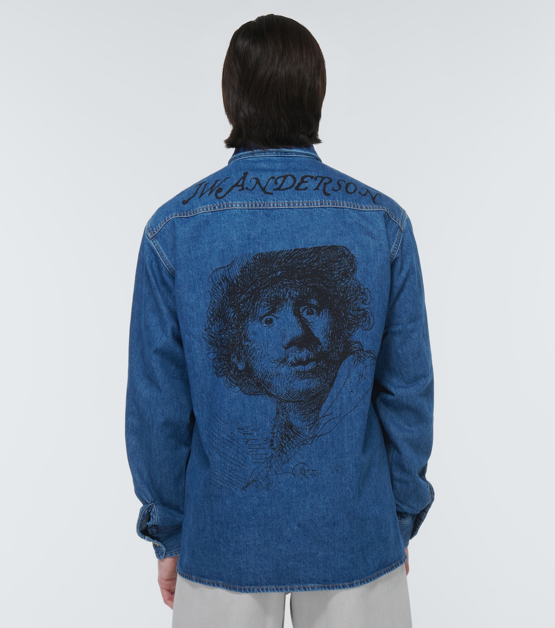 Hemdjacke Rembrandt aus Denim | JW Anderson