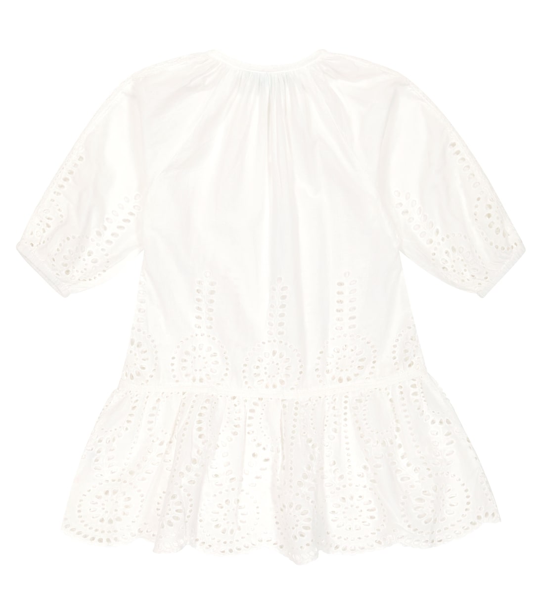 Baby Ashley embroidered cotton minidress | Melissa Odabash Kids