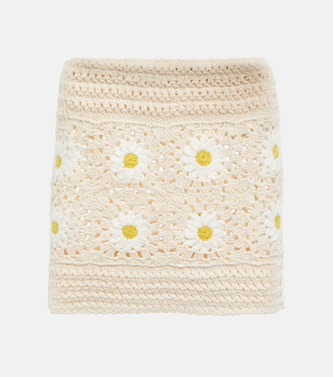 Daisy crocheted miniskirt | Alanui