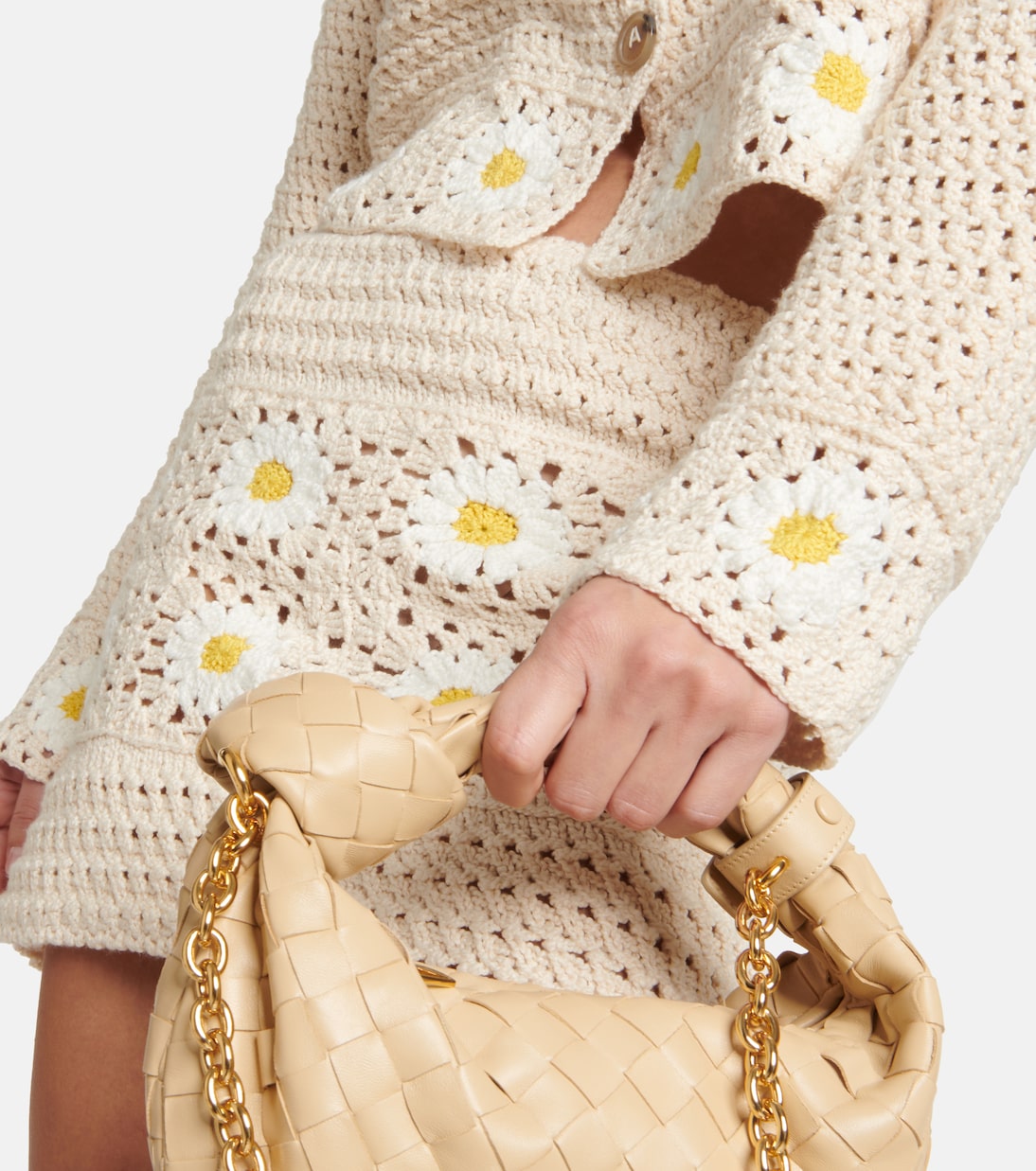 Daisy crocheted miniskirt | Alanui