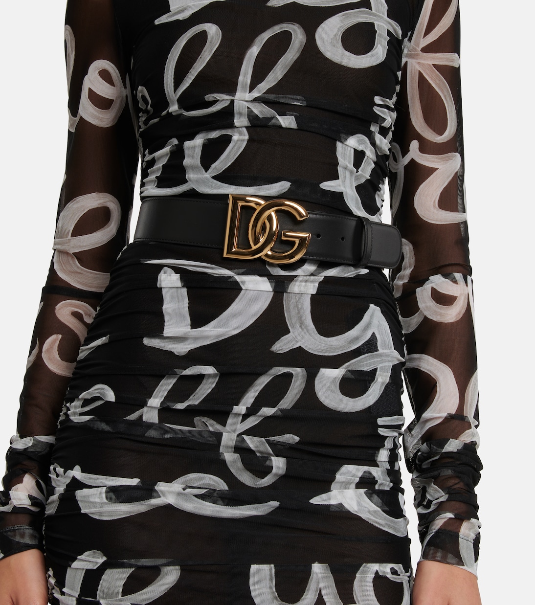 Cintura in pelle firmata D&G per uno stile giovane e moderno