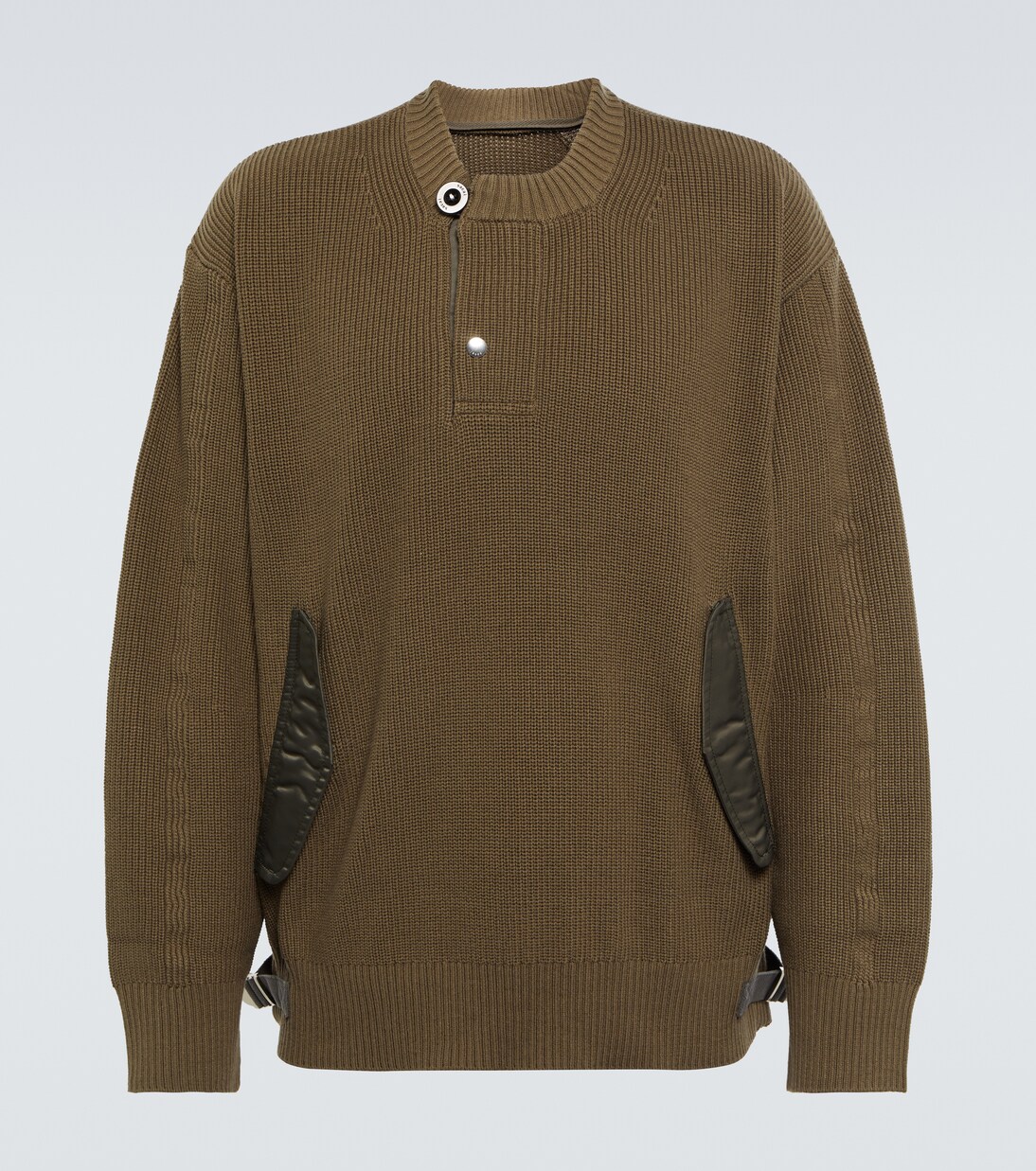 Pull en coton mélangé | Sacai