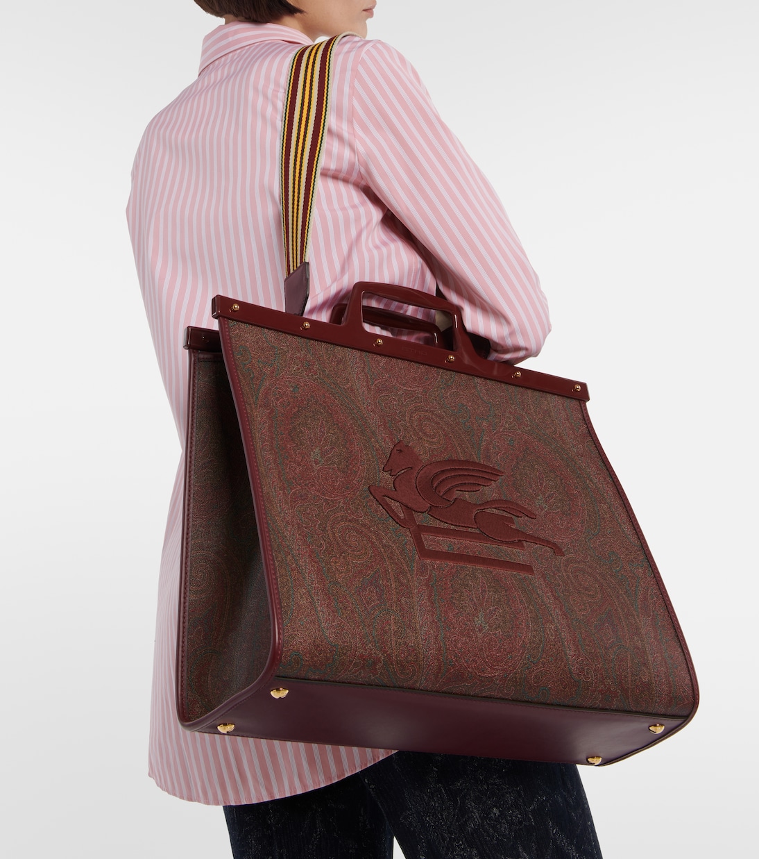 Tote Love Trotter Medium en jacquard | Etro