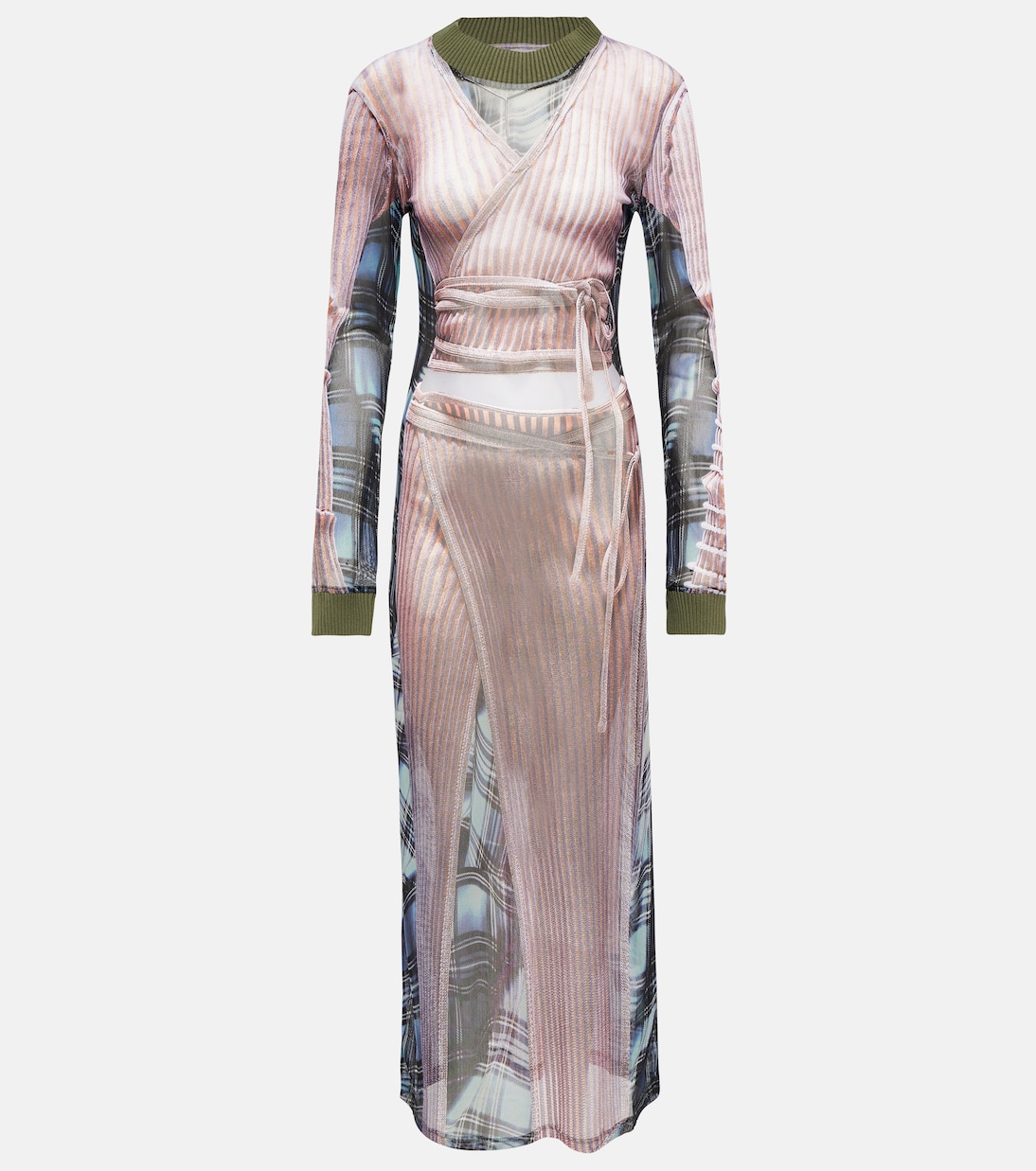 x Jean Paul Gaultier Trompe L'Oeil maxi dress | Y/Project