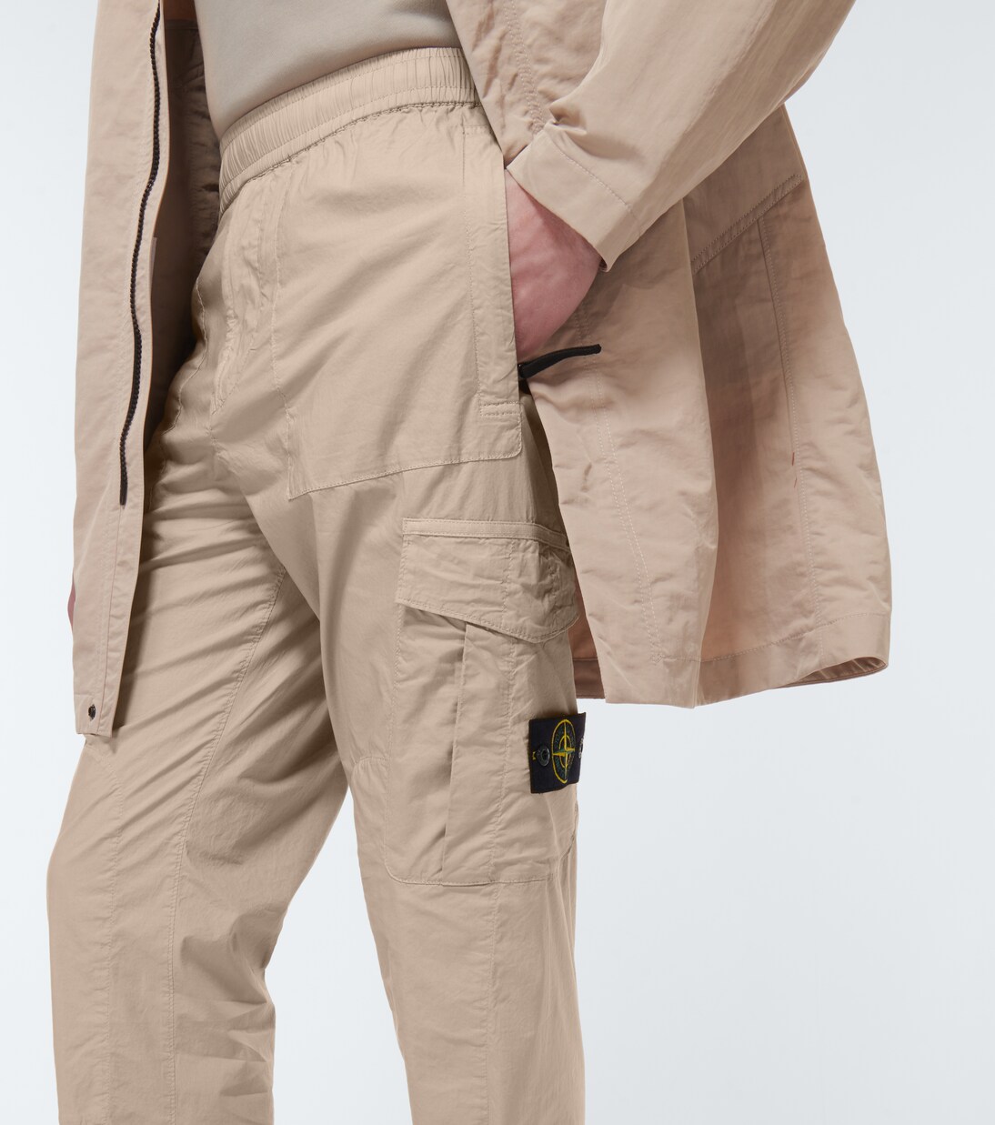 Pantalones cargo en mezcla de algodón | Stone Island