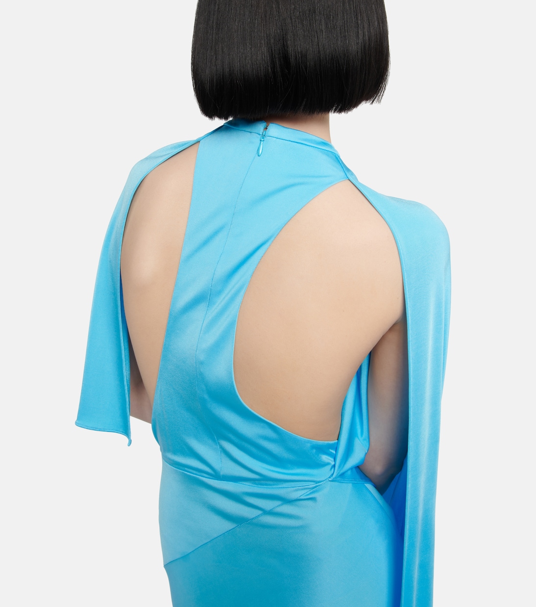 Draped asymmetric maxi dress | Stella McCartney