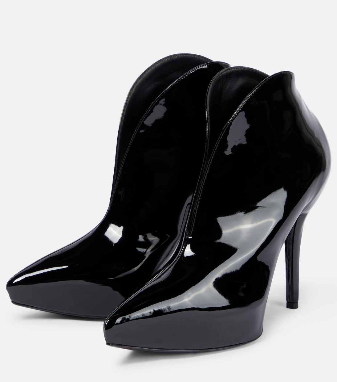 Botines Booties Slick de charol | Alaïa