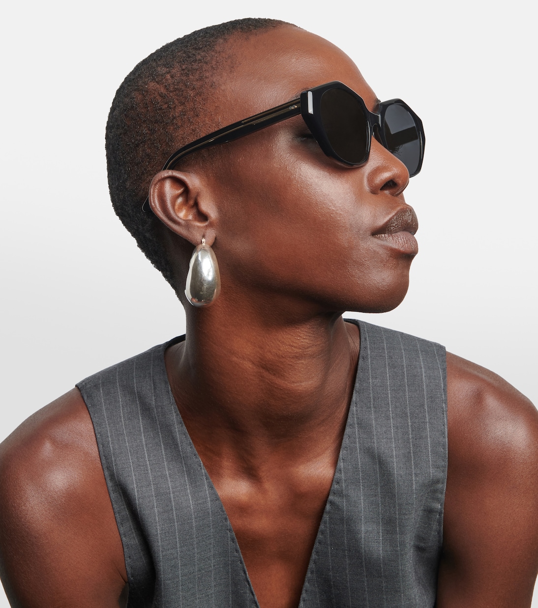 x Oliver Peoples hexagonal sunglasses | Khaite