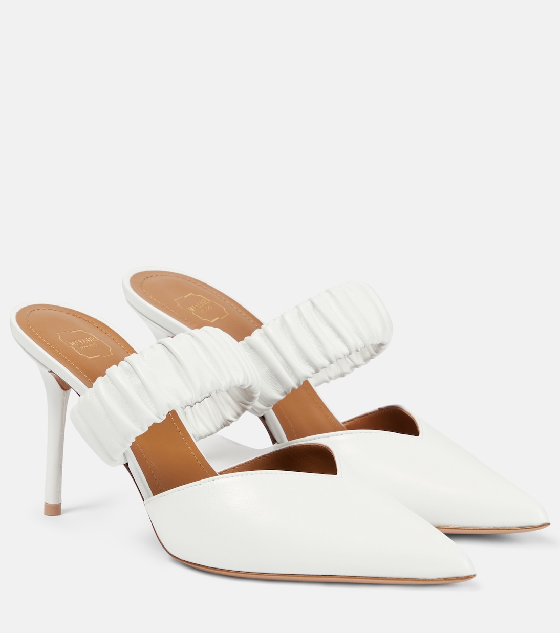 Mules Maureen 100 aus Leder | Malone Souliers