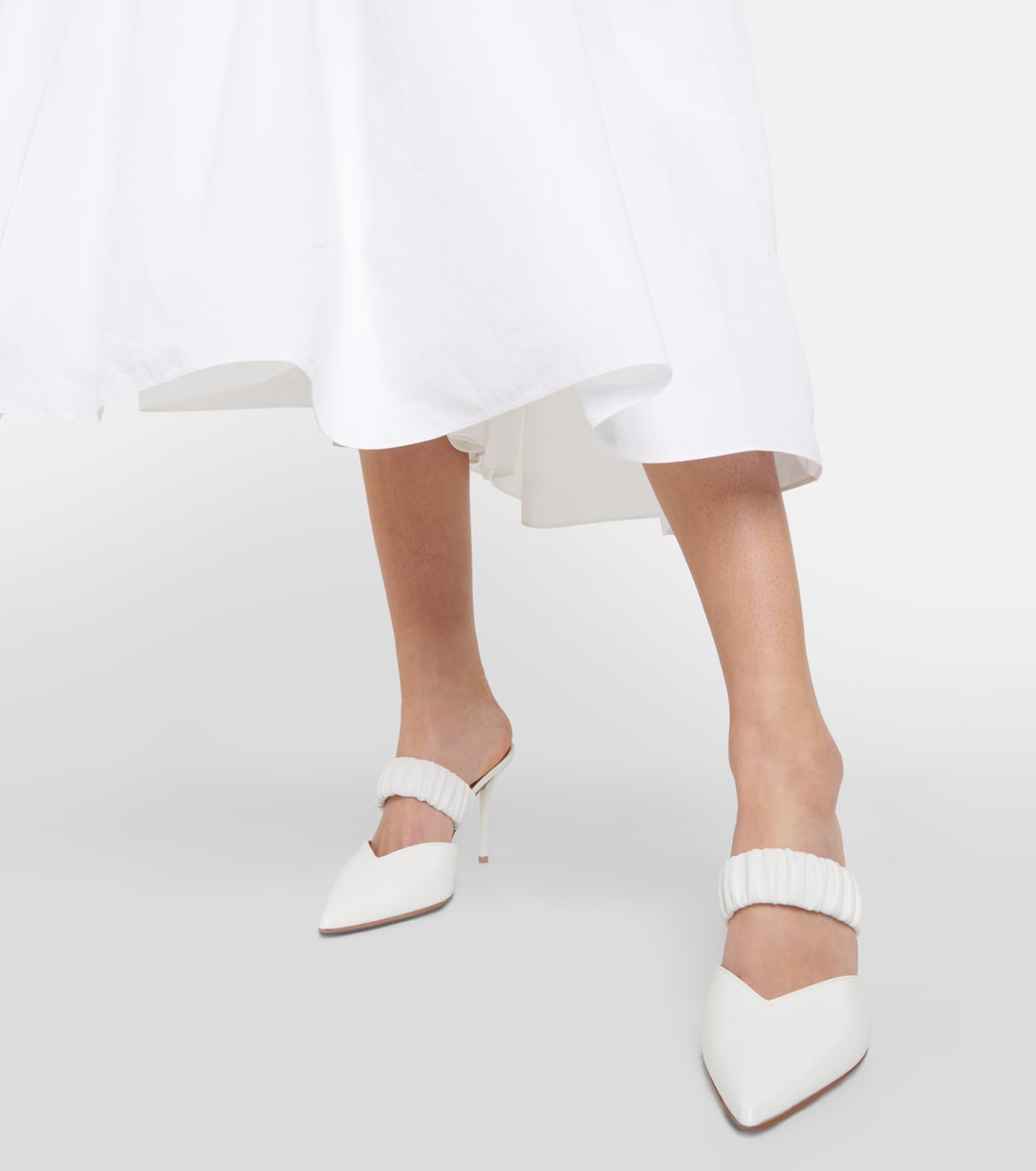 Mules Maureen 100 aus Leder | Malone Souliers