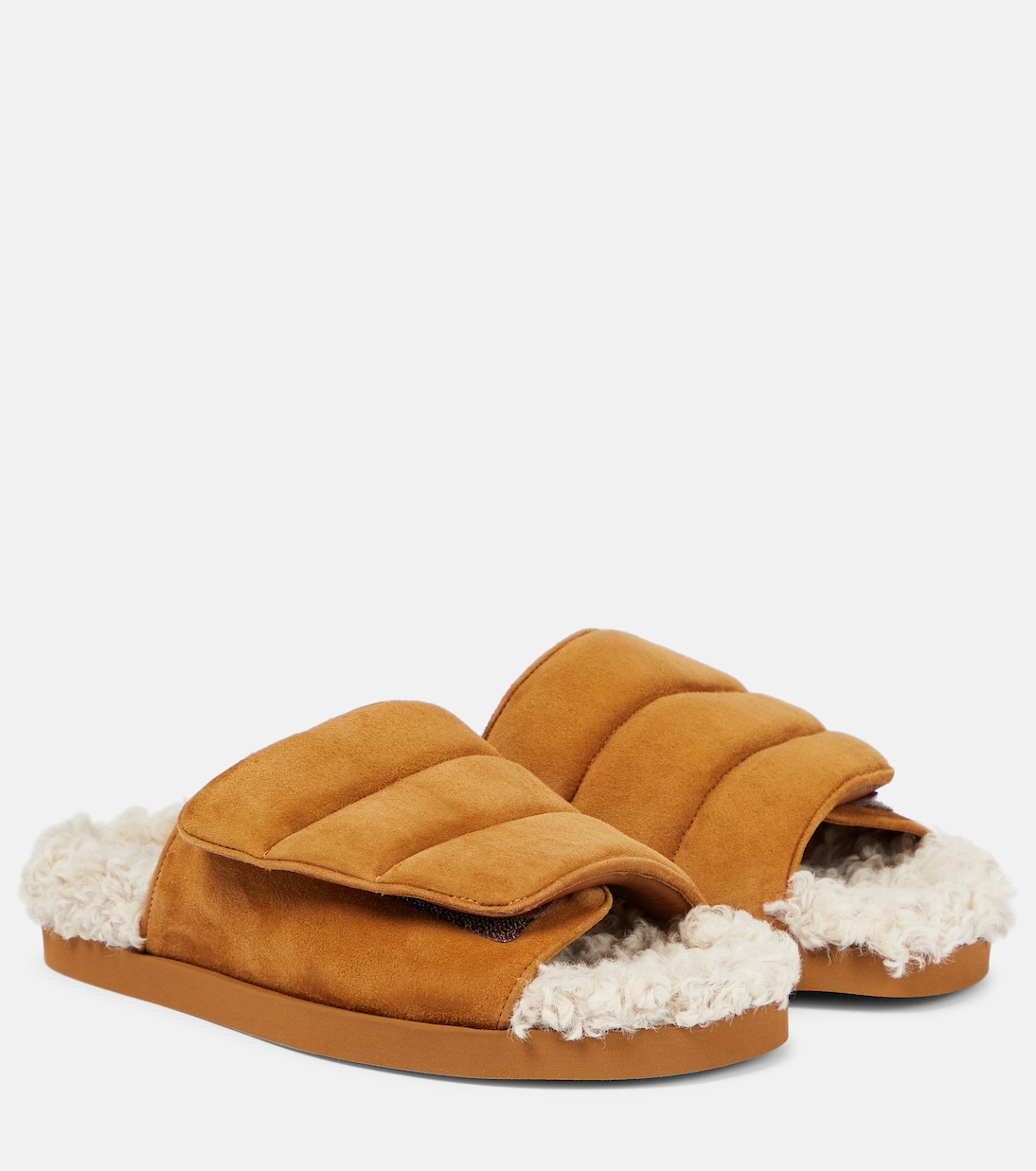 Pantoletten Gia 3 aus Veloursleder | Gia Borghini