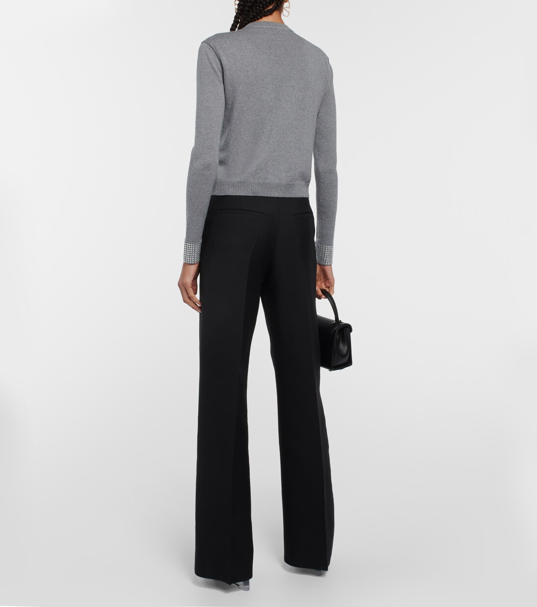 Embellished virgin wool cardigan | Valentino