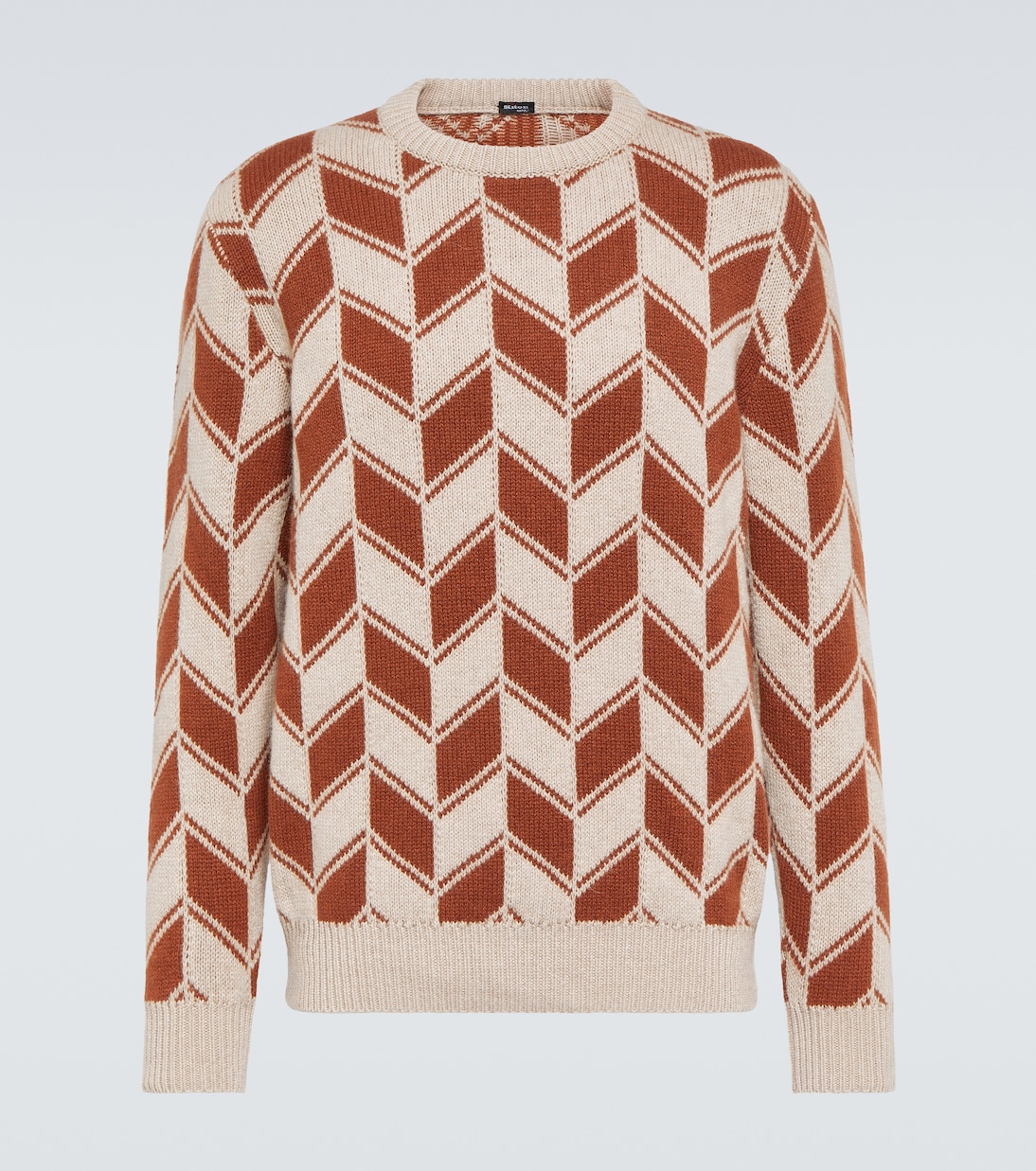 Pull intarsia en cachemire | Kiton
