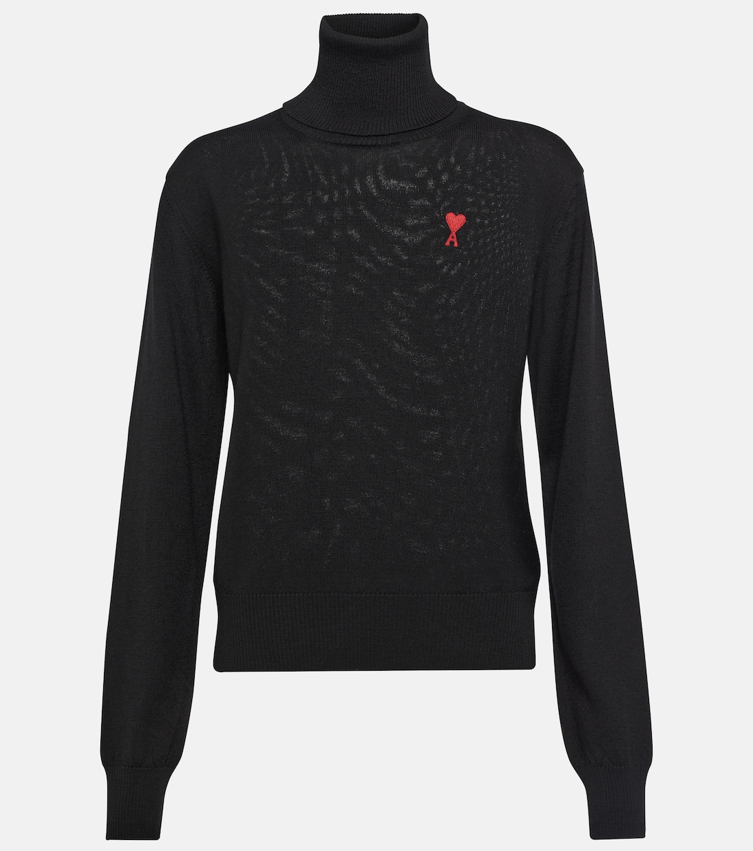 Jersey de cuello alto Ami Paris, ideal para jóvenes con estilo