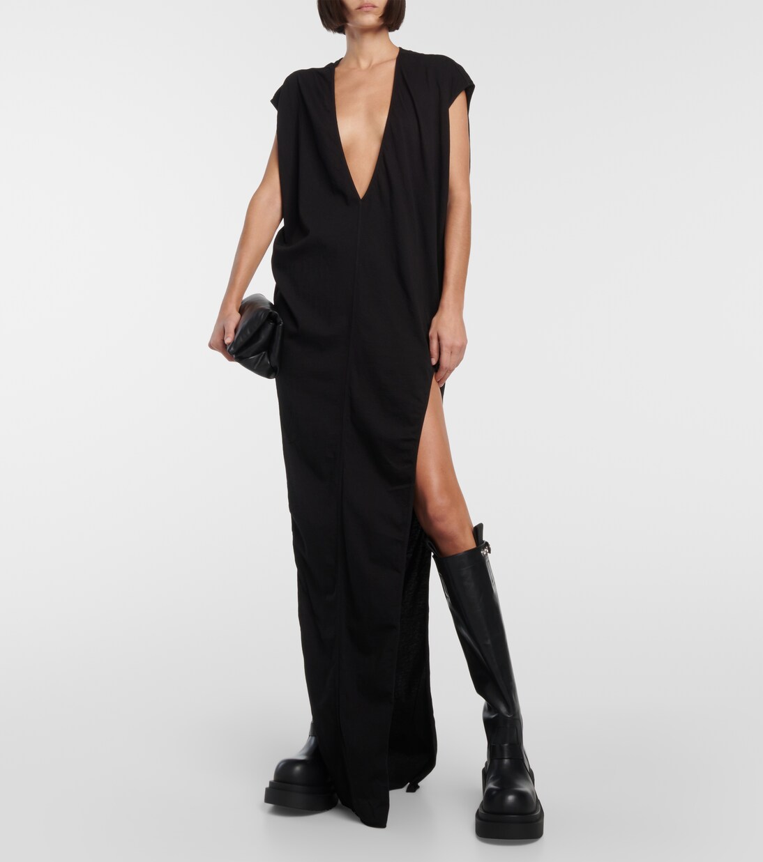 Maxikleid aus Baumwoll-Jersey | Rick Owens