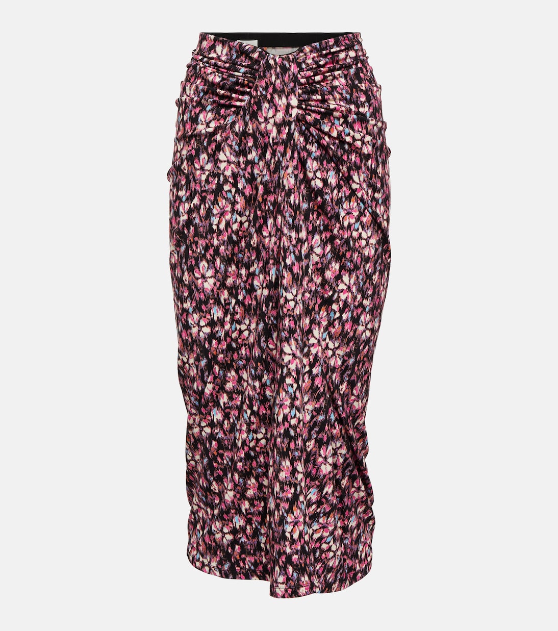 Falda midi de jersey fruncido | Marant Etoile