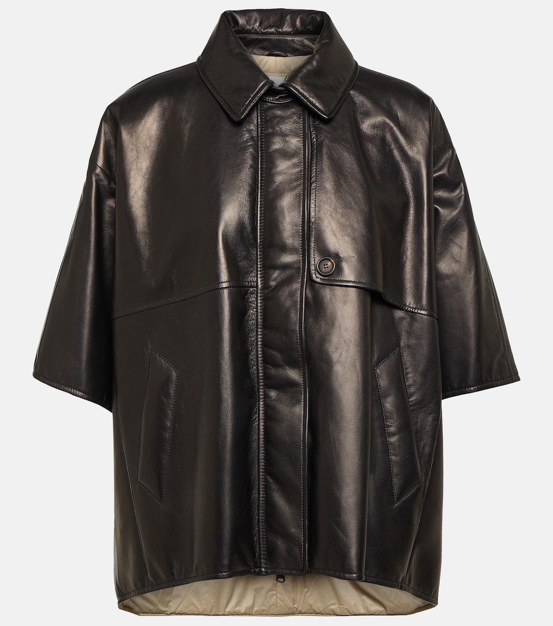 Camicia in pelle | Brunello Cucinelli
