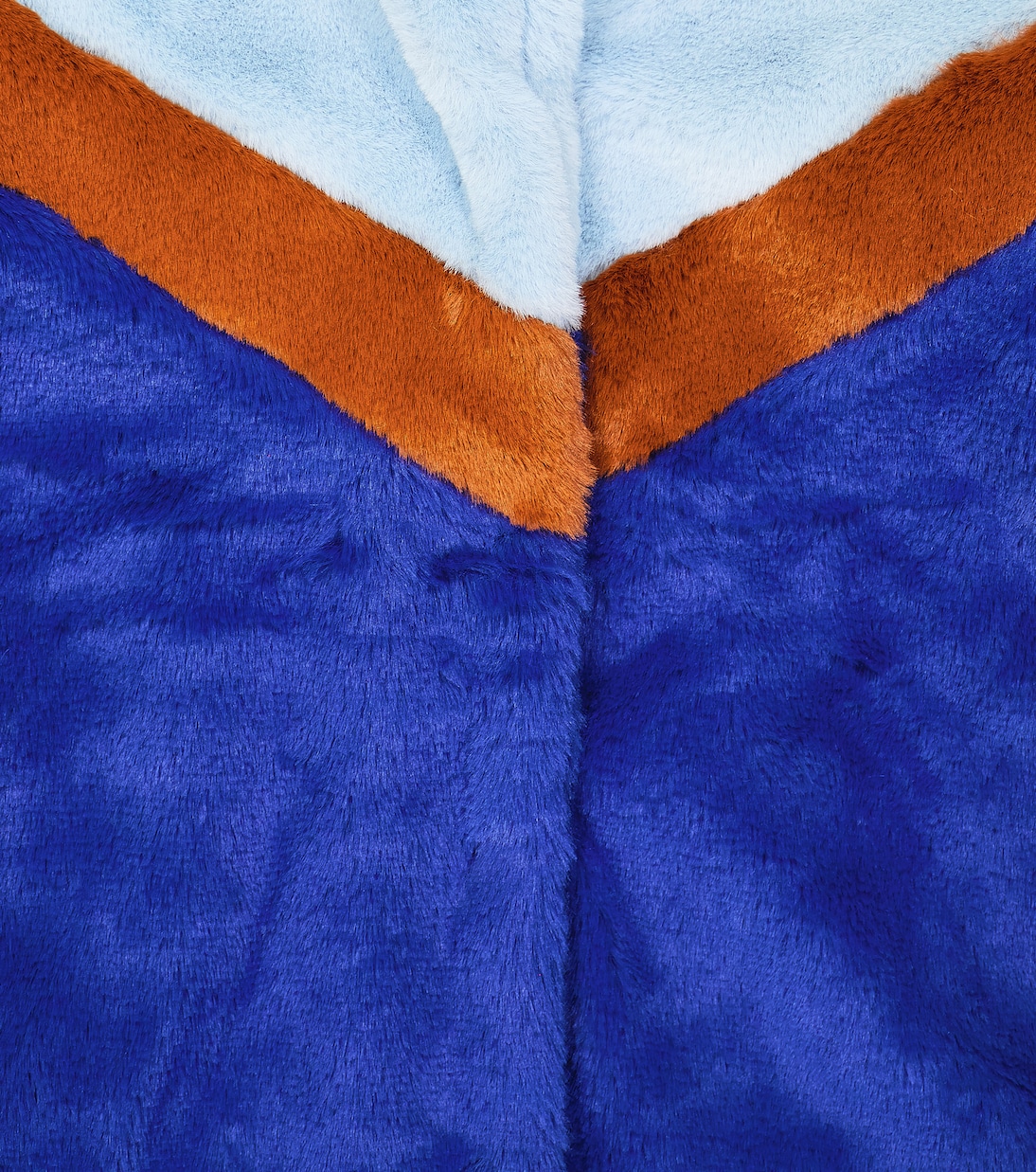 Haili colorblocked faux fur coat | Molo