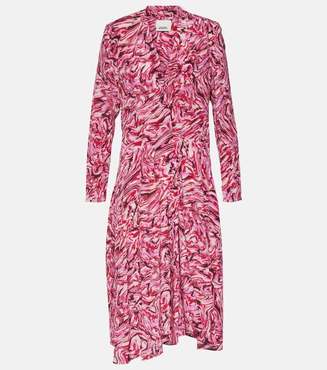 Patel printed silk midi dress | Isabel Marant