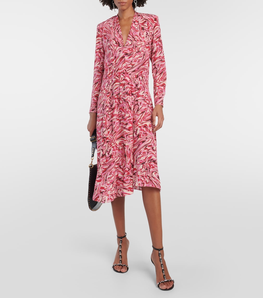 Patel printed silk midi dress | Isabel Marant
