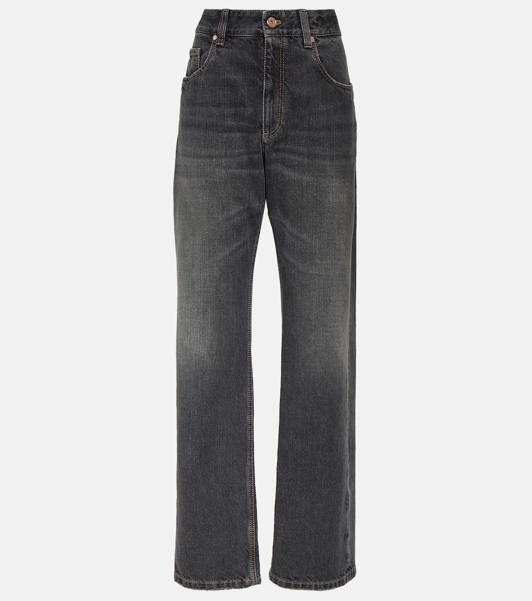 Mid-Rise Straight Jeans | Brunello Cucinelli