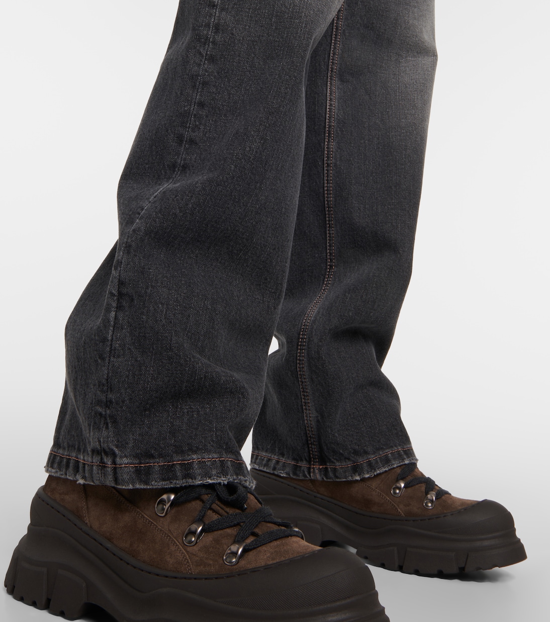 Mid-Rise Straight Jeans | Brunello Cucinelli