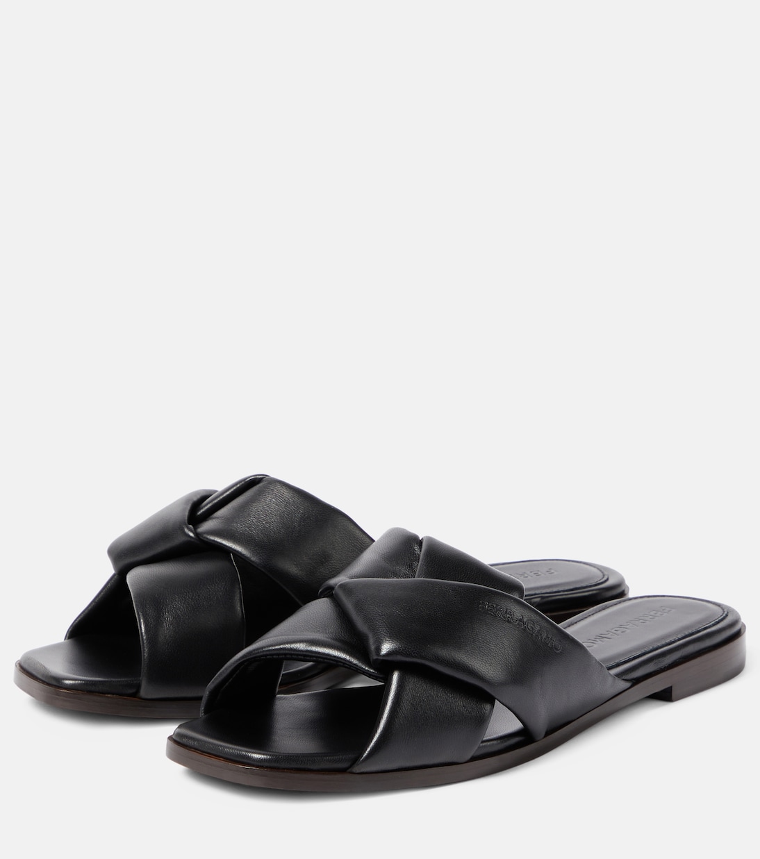Leather slides | Ferragamo