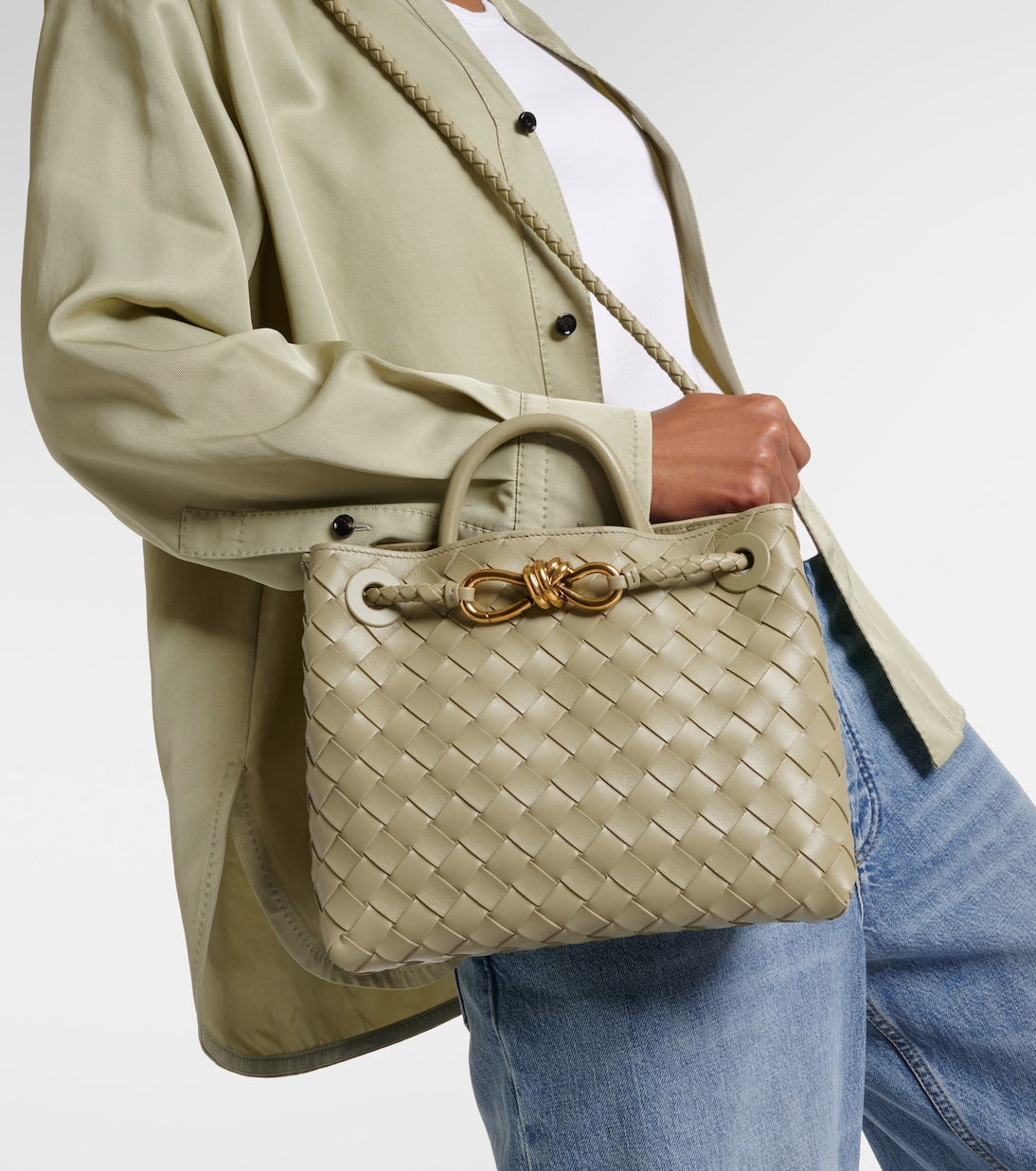 Borsa Andiamo Small in pelle | Bottega Veneta