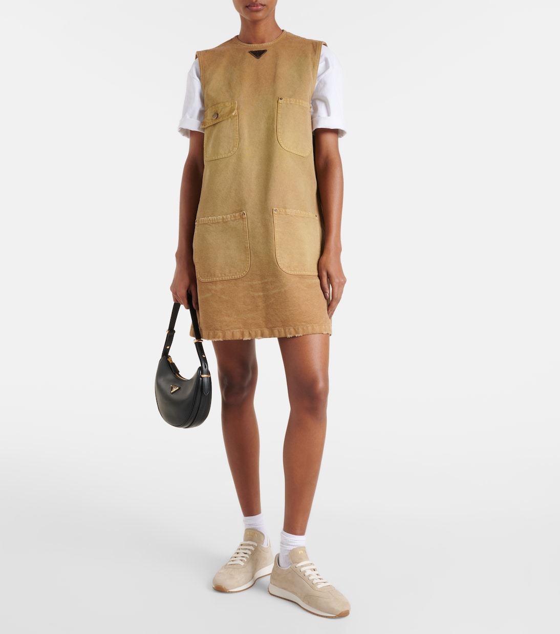 Rank suede sneakers | Prada