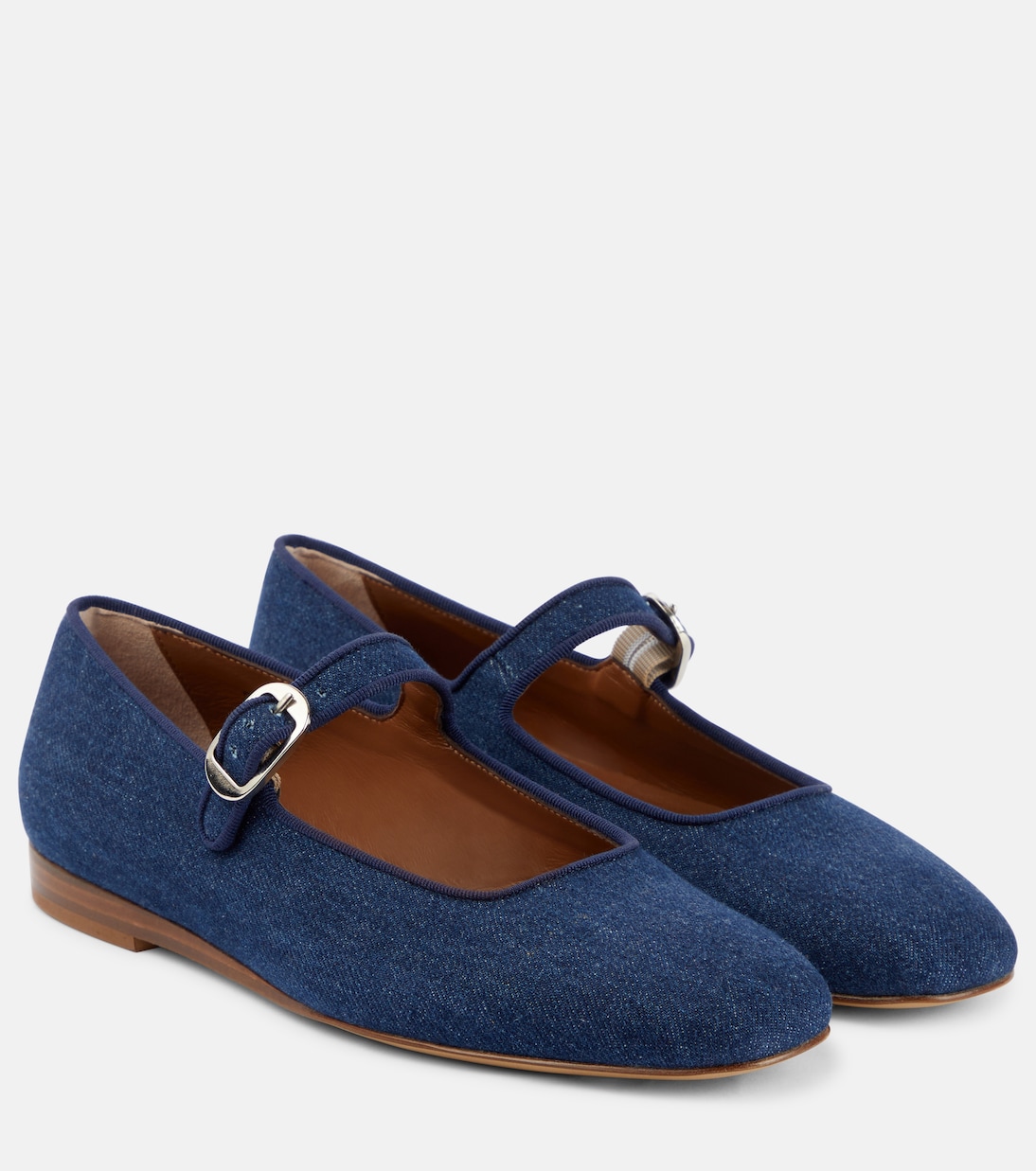 Denim ballet flats | Le Monde Béryl