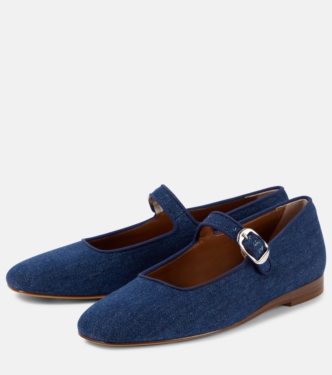 Denim ballet flats | Le Monde Béryl