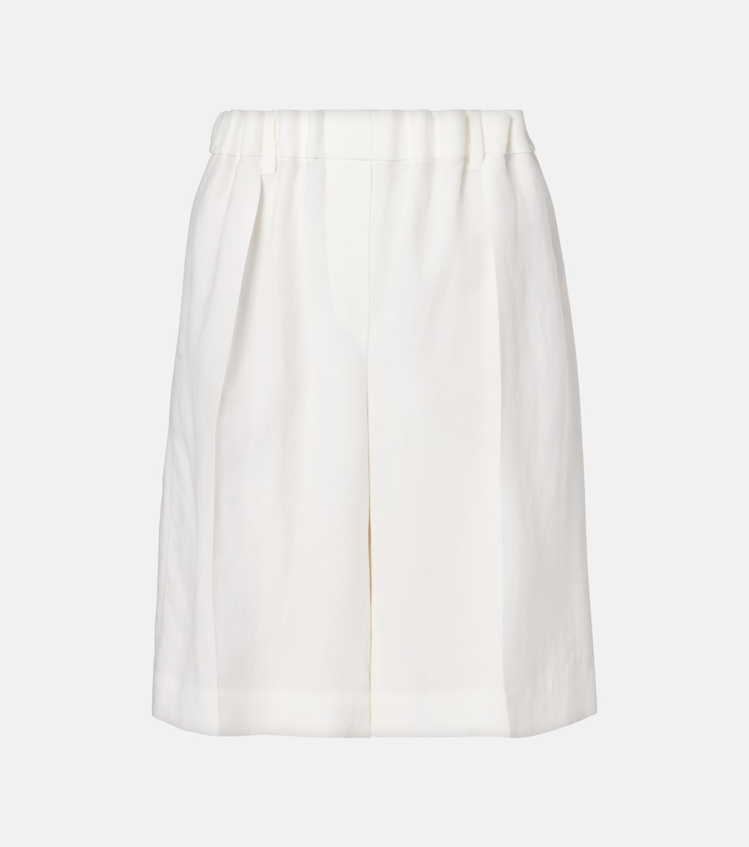 Shorts in twill | Brunello Cucinelli