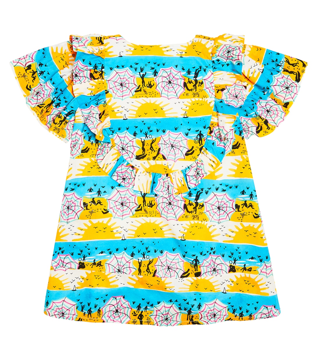 Bedrucktes Kleid Ummy aus Baumwolle | Morley