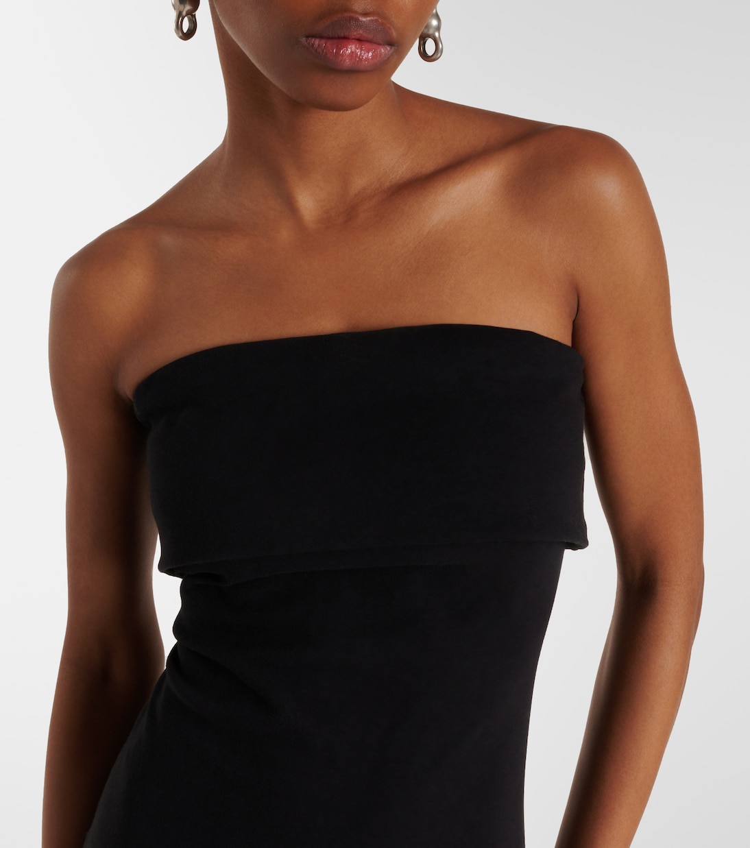 Midikleid Lap aus einem Baumwollgemisch | Entire Studios
