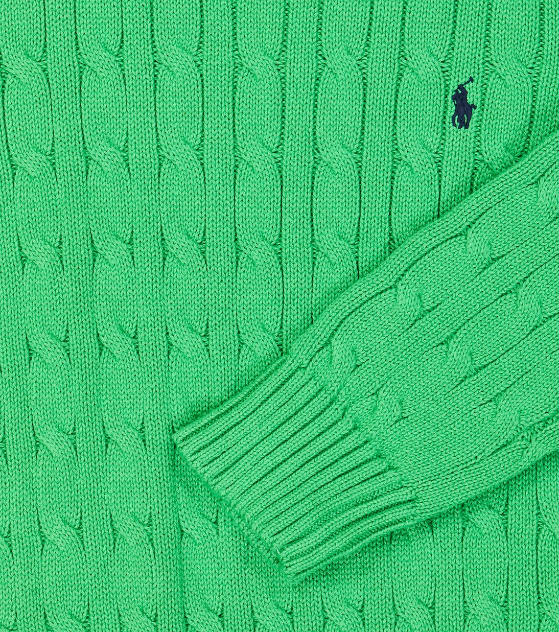 Cable-knit cotton sweater | Polo Ralph Lauren Kids