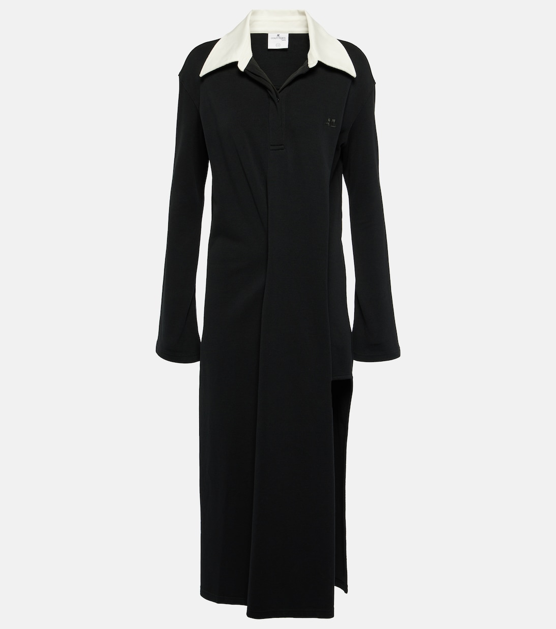 Abito Twist in piqué di misto cotone | Courrèges