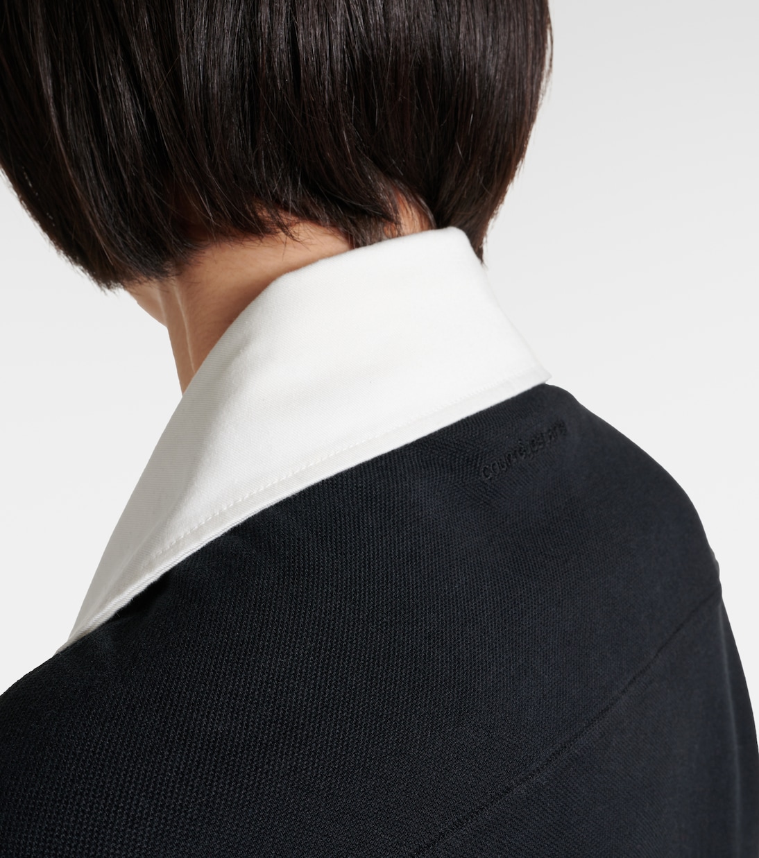 Abito Twist in piqué di misto cotone | Courrèges