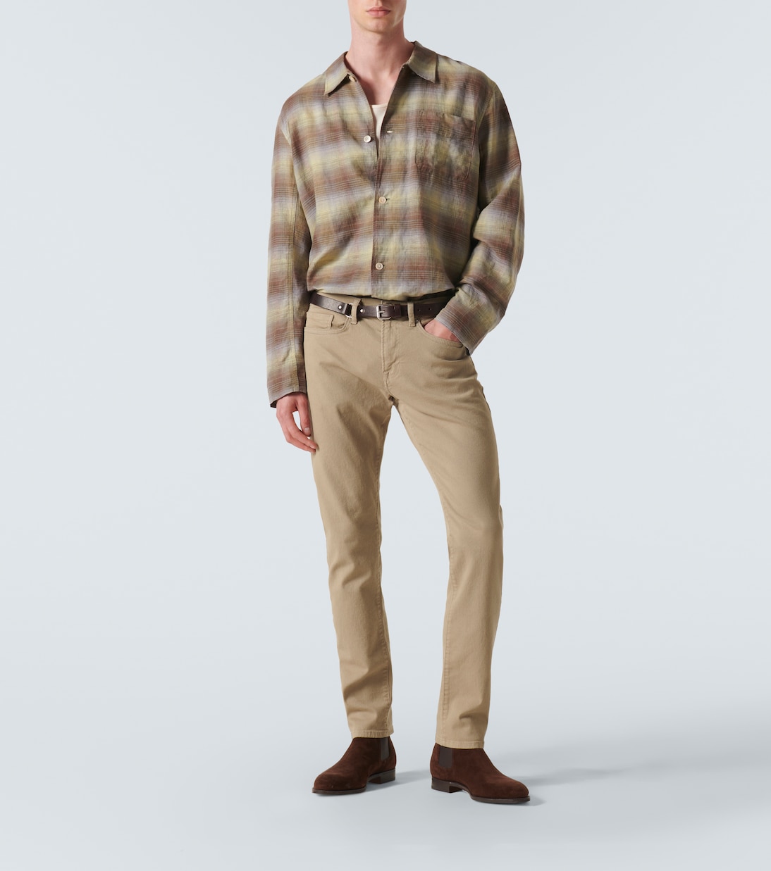 Jeans slim de tiro medio | Frame