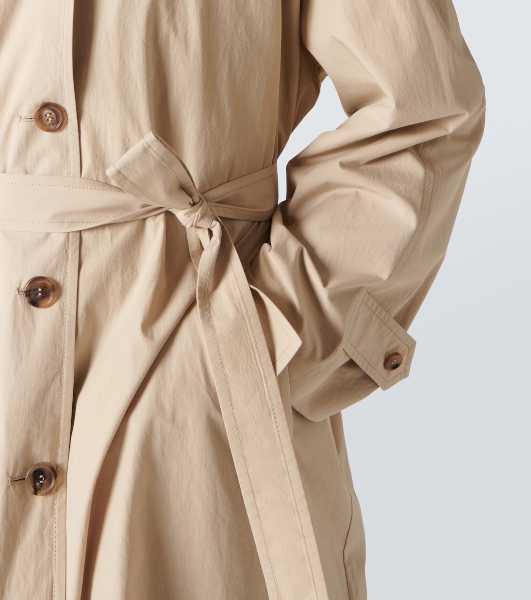 Trenchcoat aus Baumwollgabardine | Miu Miu