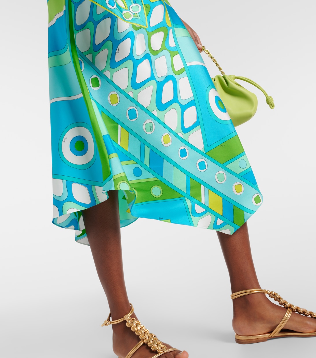 Caftano Vivara in twill di seta | Pucci