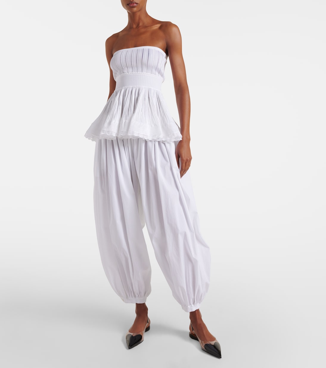 Top Crinoline con balze | Alaïa