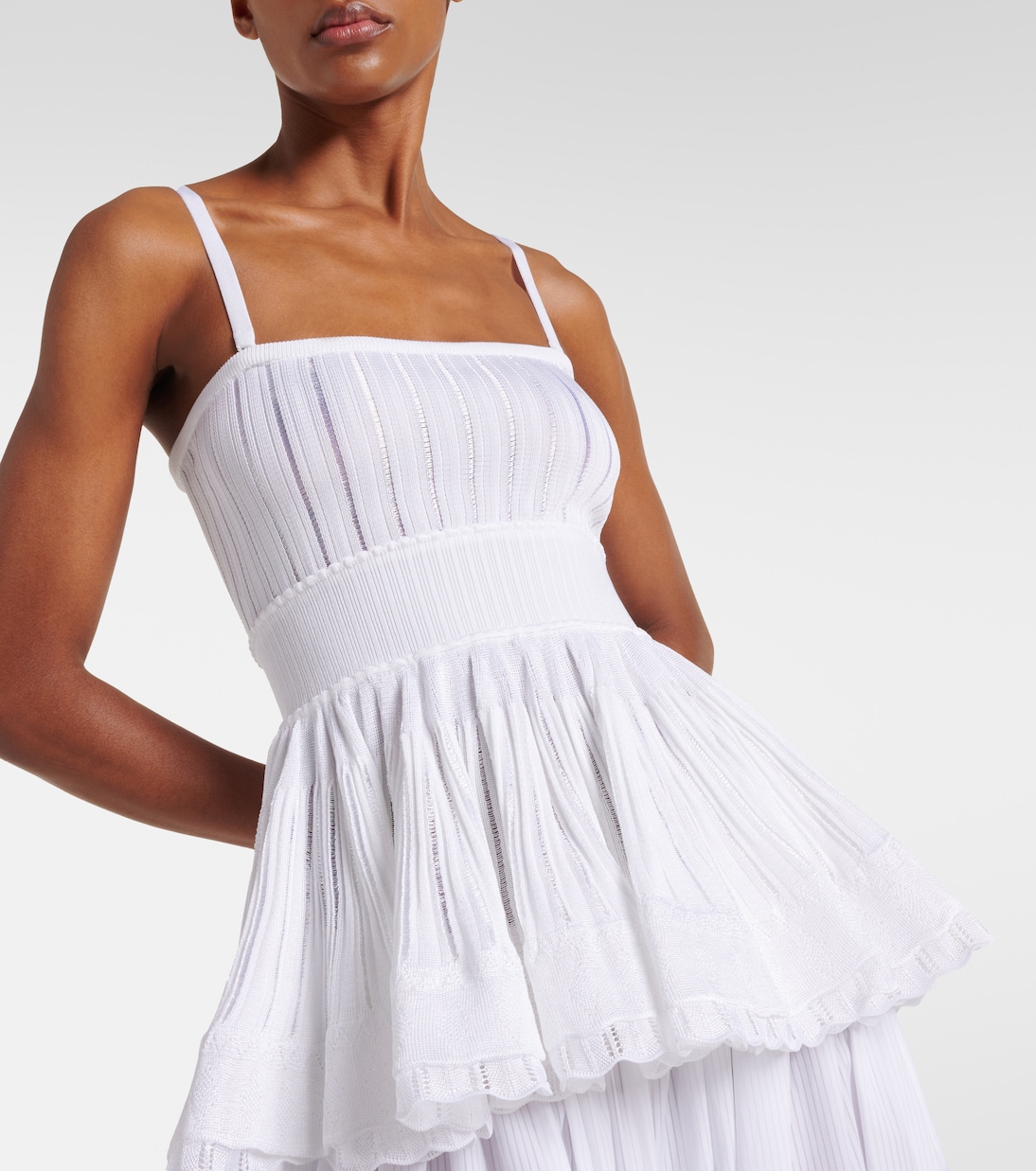 Top Crinoline con balze | Alaïa