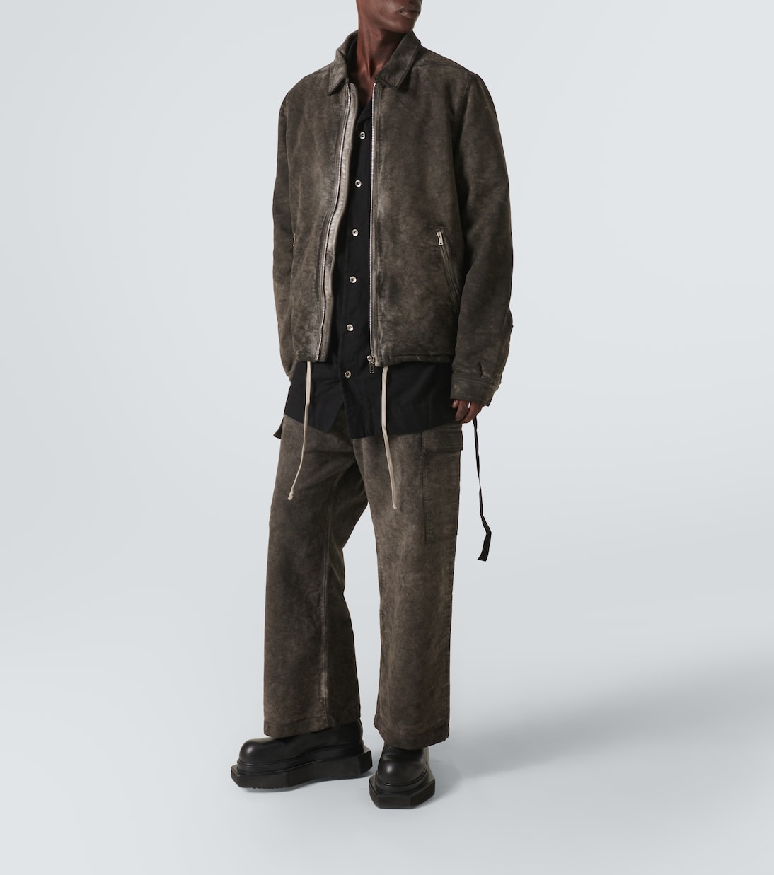 Camicia oversize Magnum Tommy in cotone | DRKSHDW by Rick Owens