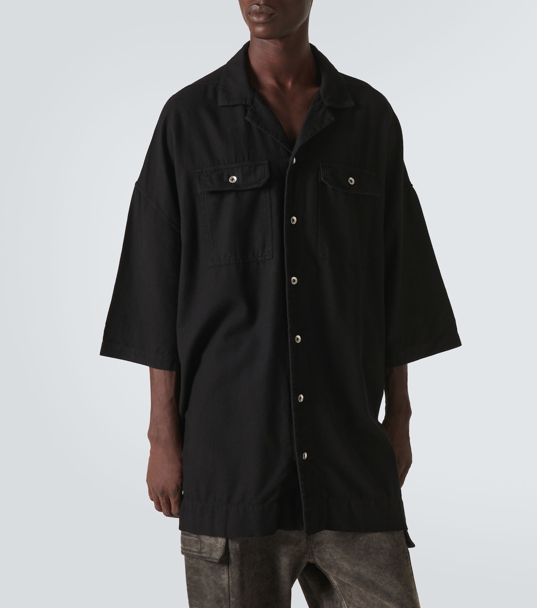 Camicia oversize Magnum Tommy in cotone | DRKSHDW by Rick Owens