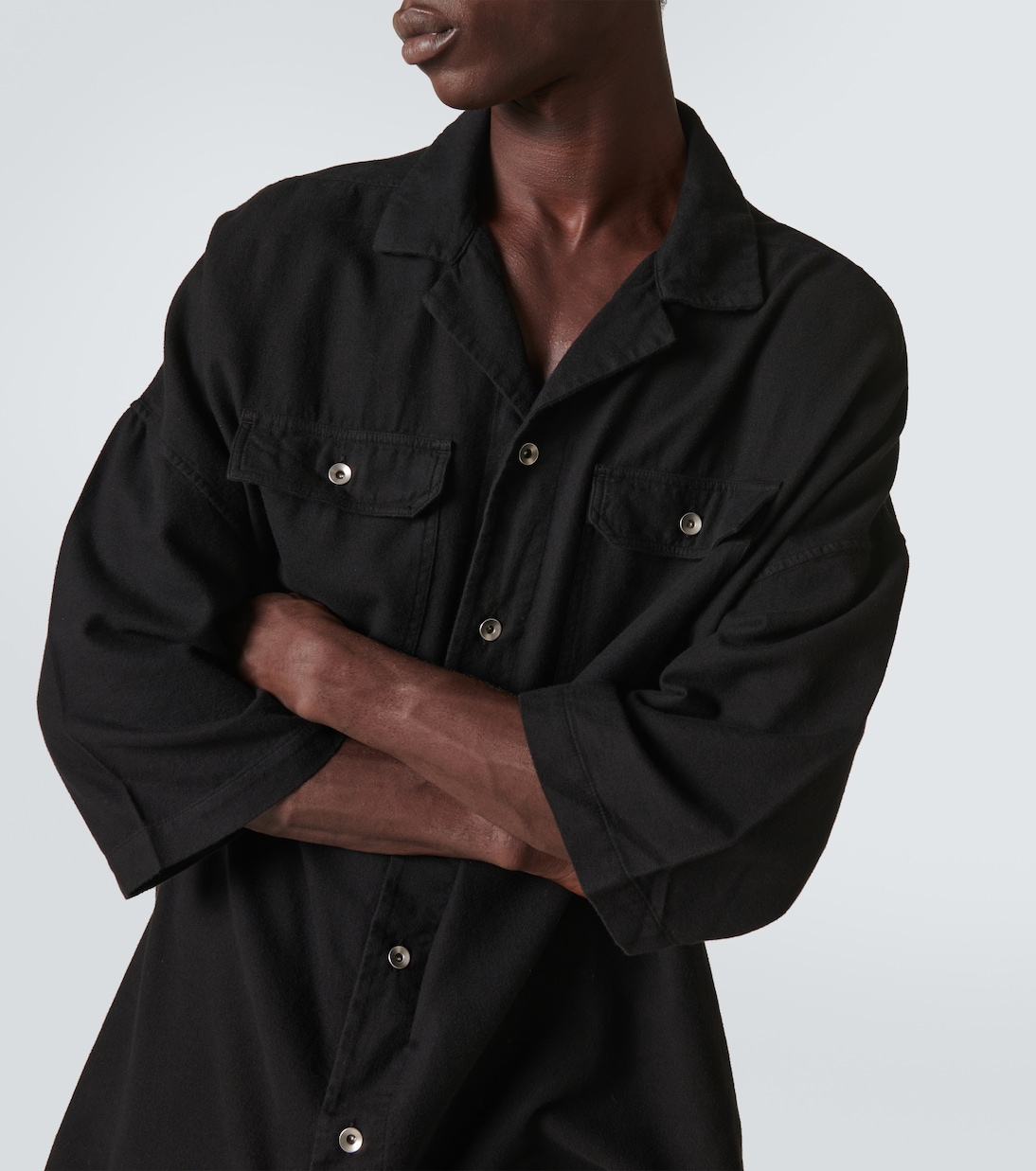 Camicia oversize Magnum Tommy in cotone | DRKSHDW by Rick Owens