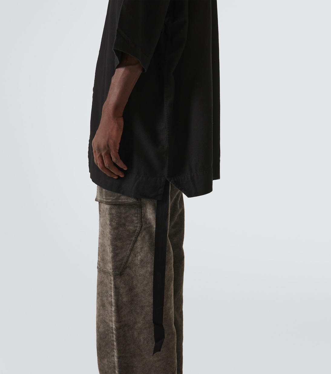 Camicia oversize Magnum Tommy in cotone | DRKSHDW by Rick Owens
