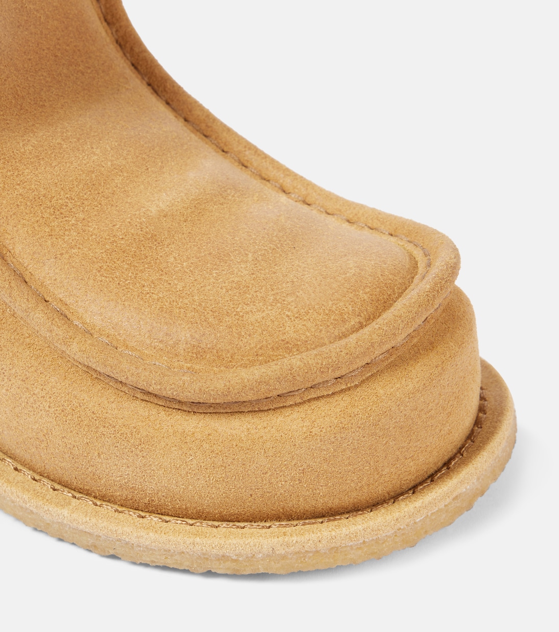 Ankle Boots aus Veloursleder mit Shearling | JW Anderson