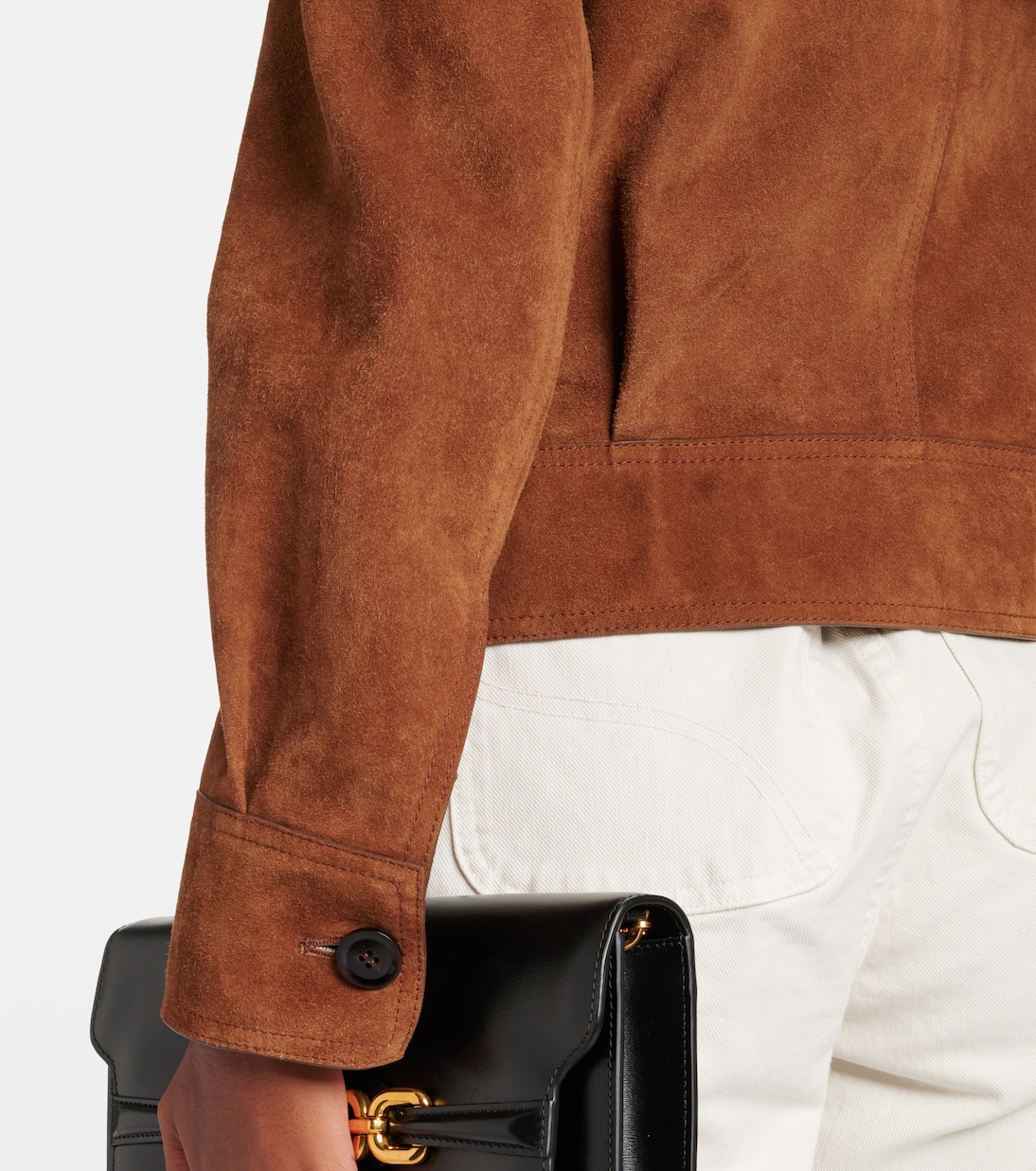 Veste raccourcie en daim | Tom Ford