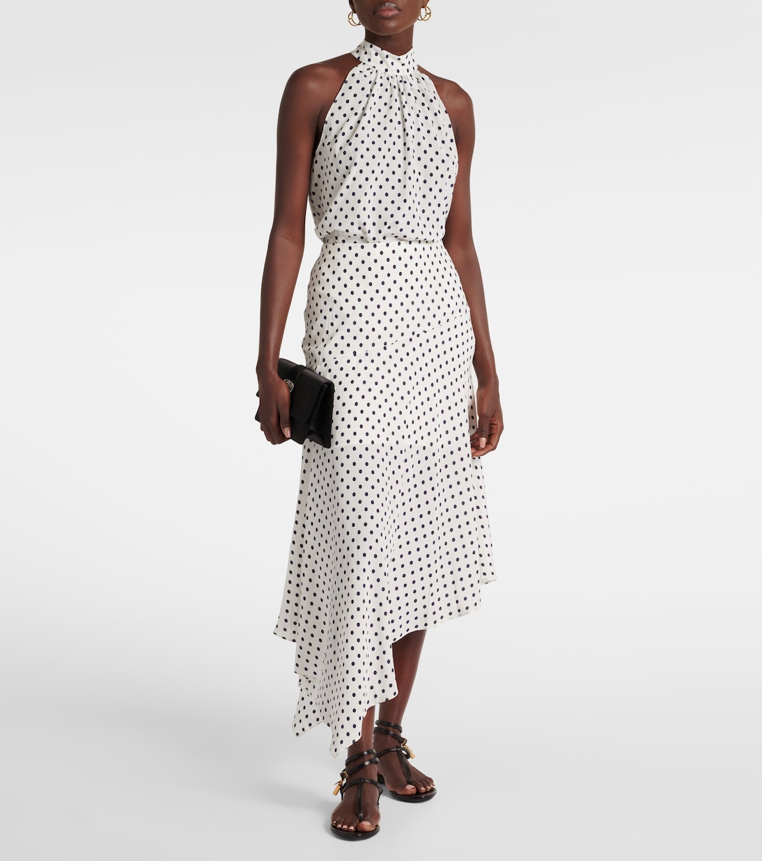 Top Kovi in misto seta a pois | Veronica Beard