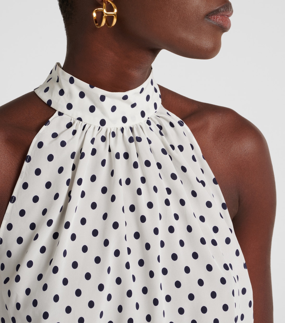 Top Kovi in misto seta a pois | Veronica Beard